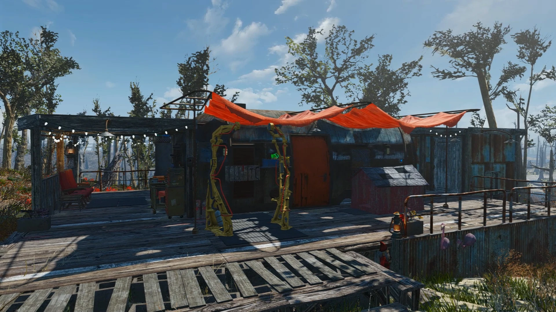 Fallout 4 старый домик у пруда фото 107