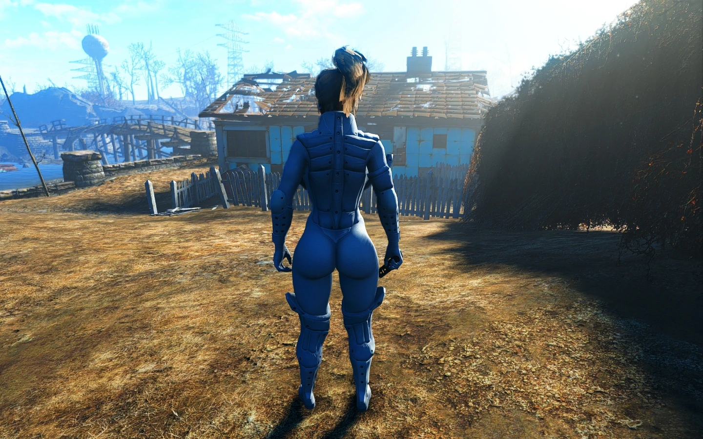 Fallout 4 creation club vault suit customization фото 3