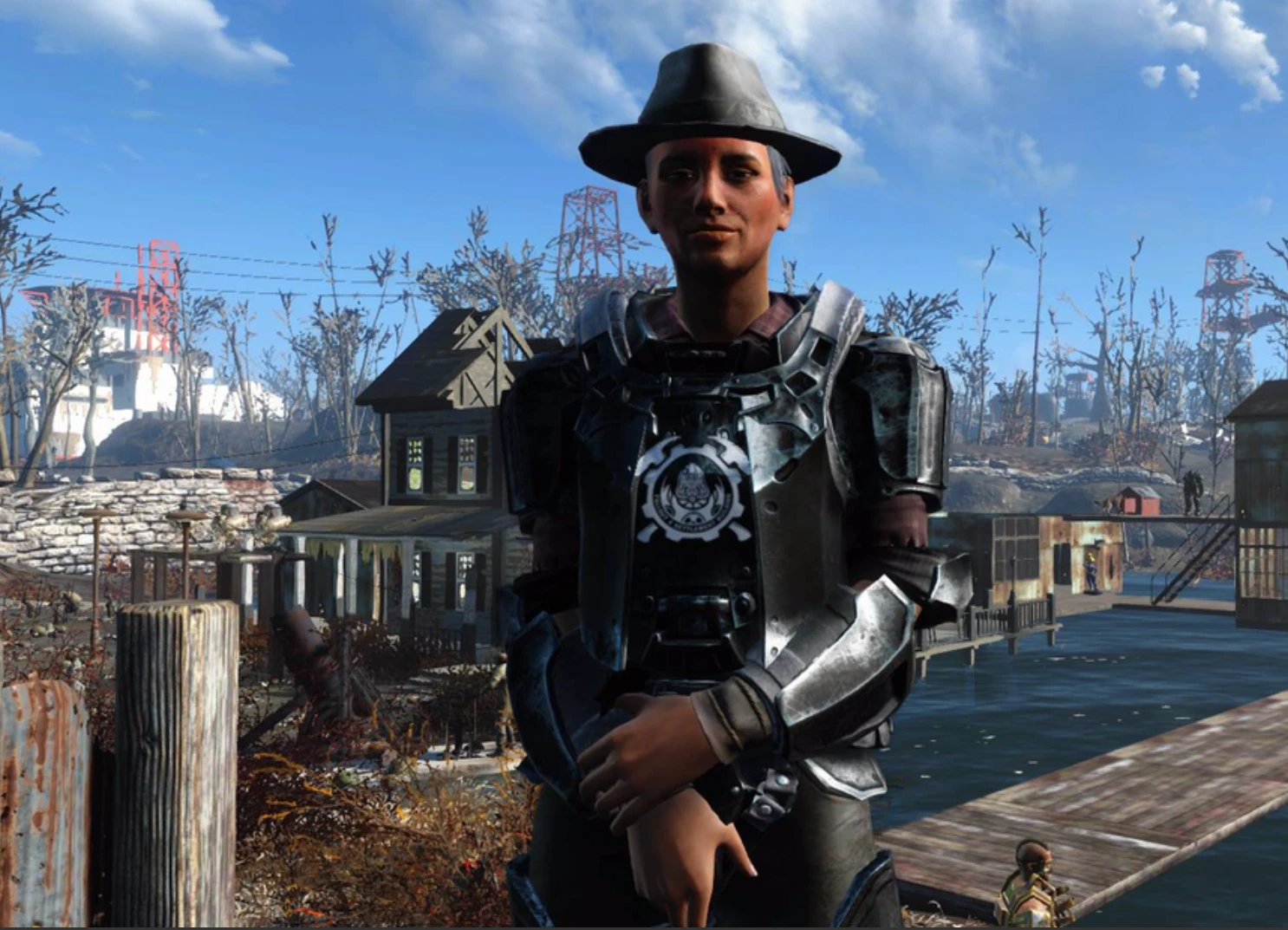 Fallout 4 Settlement Building Group Armour at Fallout 4 Nexus - Mods ...
