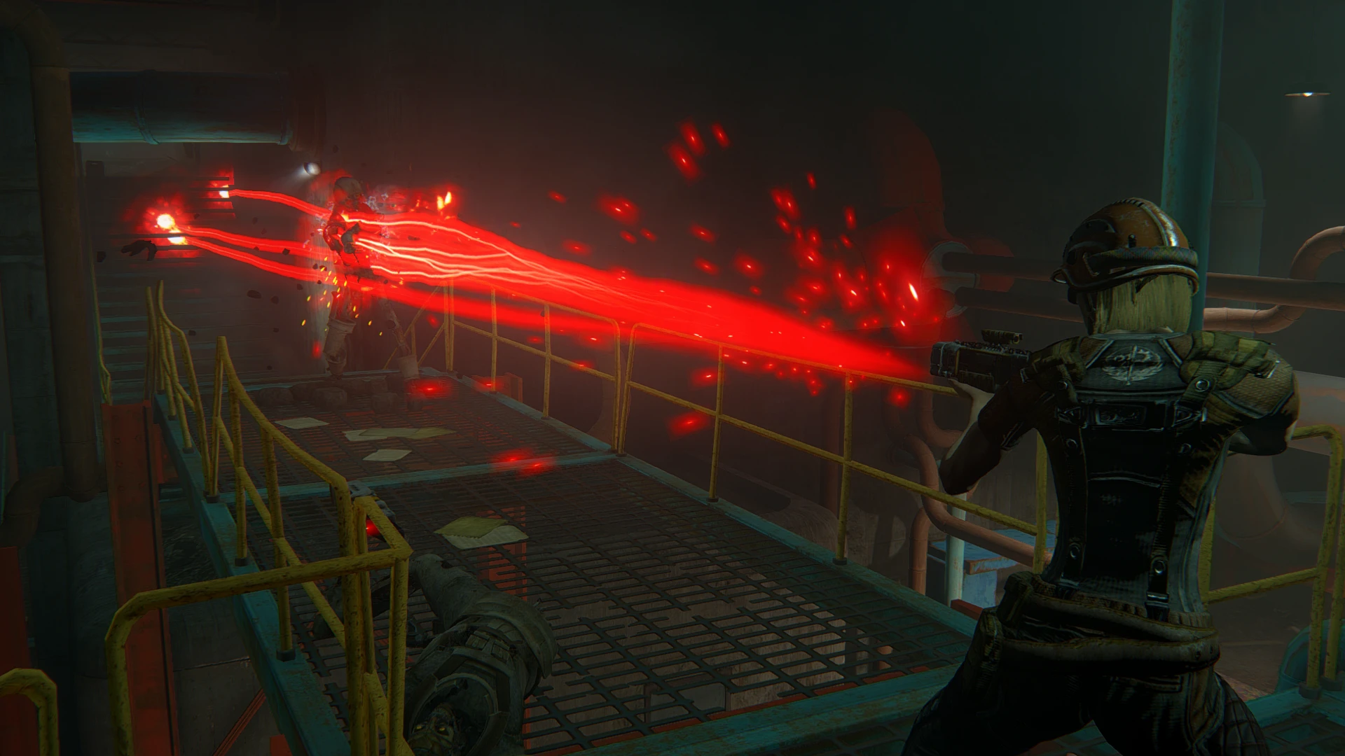 Cross break action laser для fallout 4