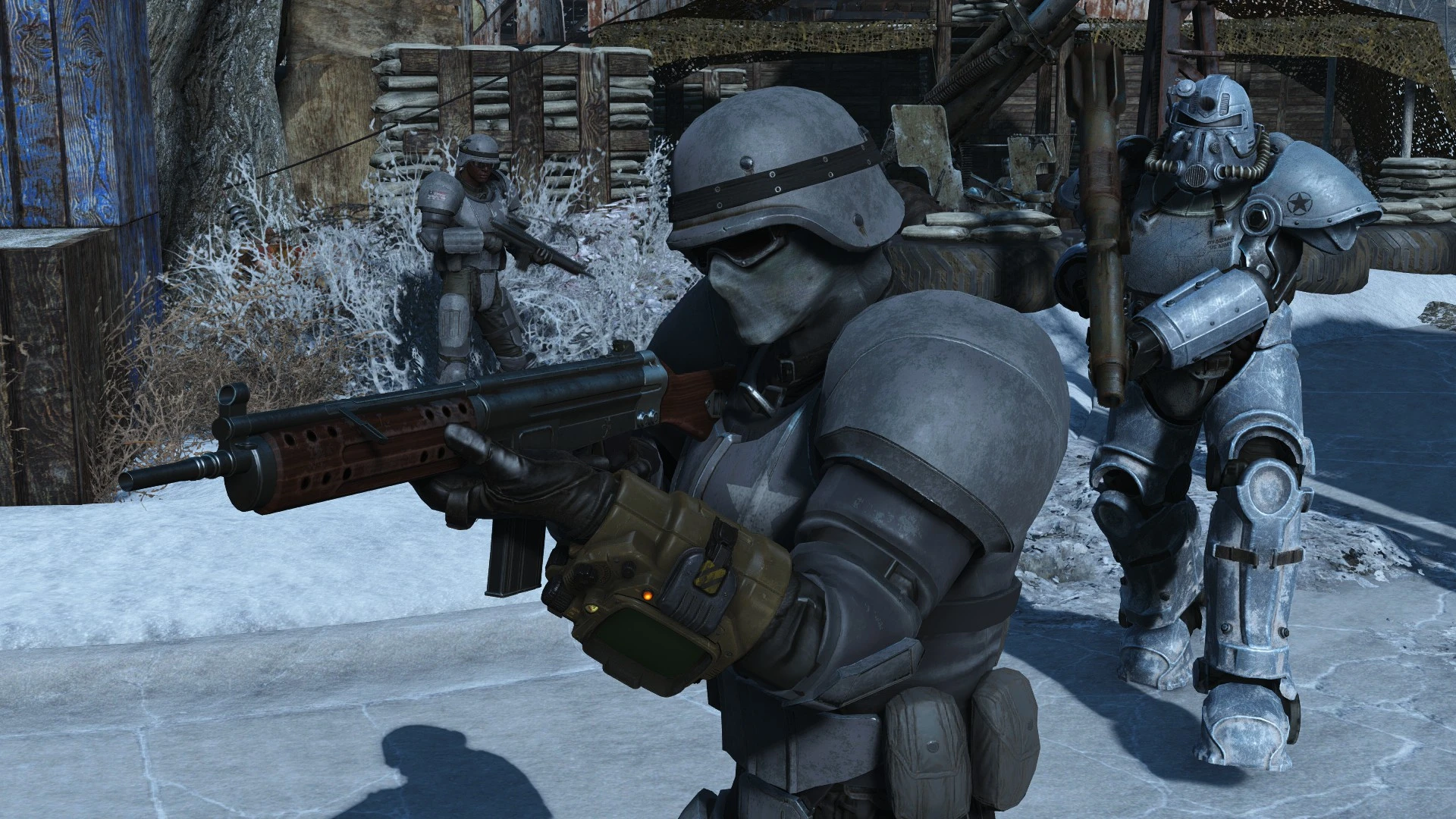 Fallout 4 handmade assault rifle фото 98