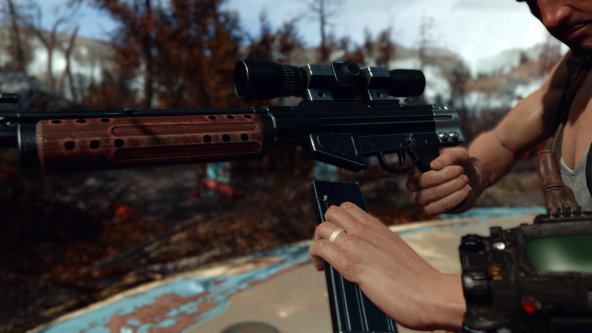 Fallout 4 штурмовая винтовка из fallout 3 фото 59