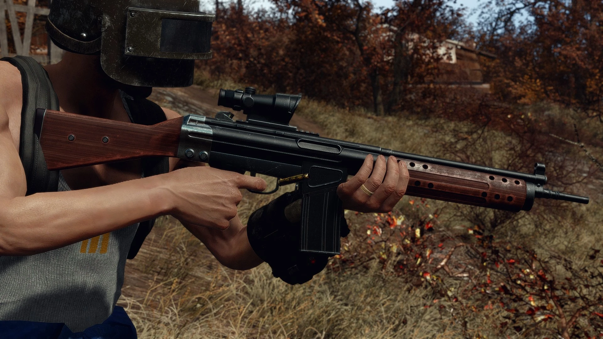 Fallout 4 chinese rifle фото 54