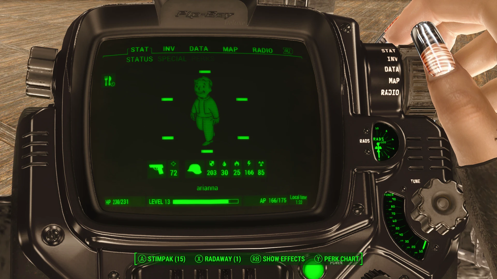Fallout 4 gold kit for color pipboy фото 6