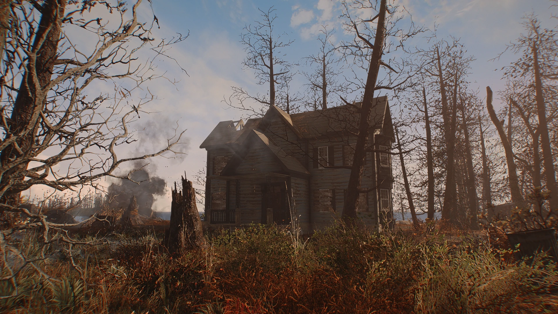 Fallout 4 старый домик у пруда фото 75