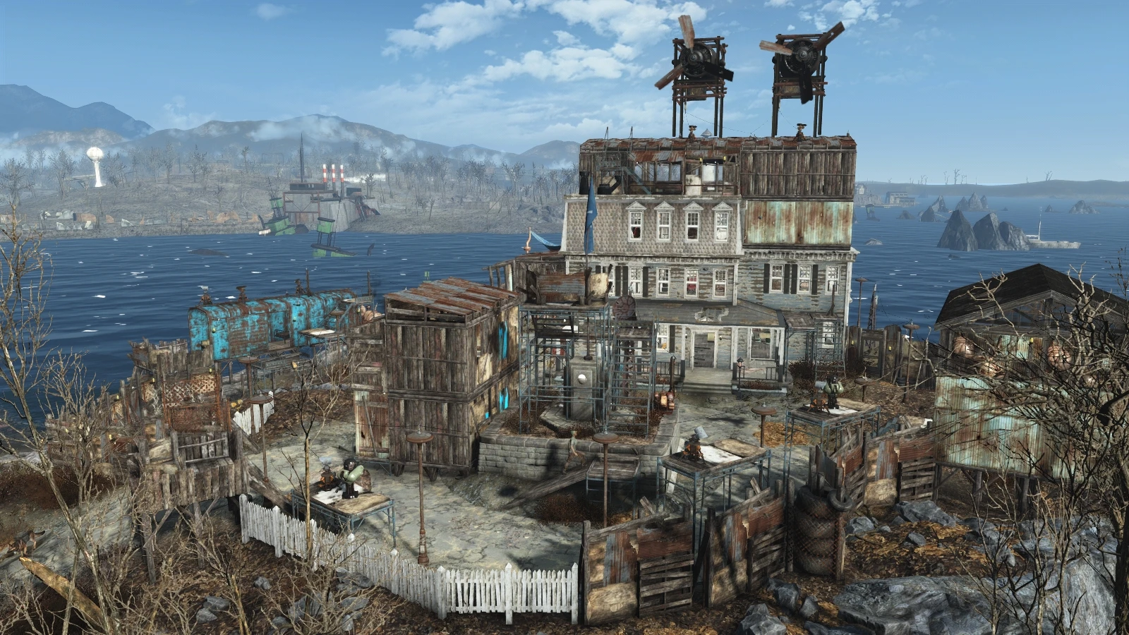Fallout 4 спектакль айленд застройка фото 74