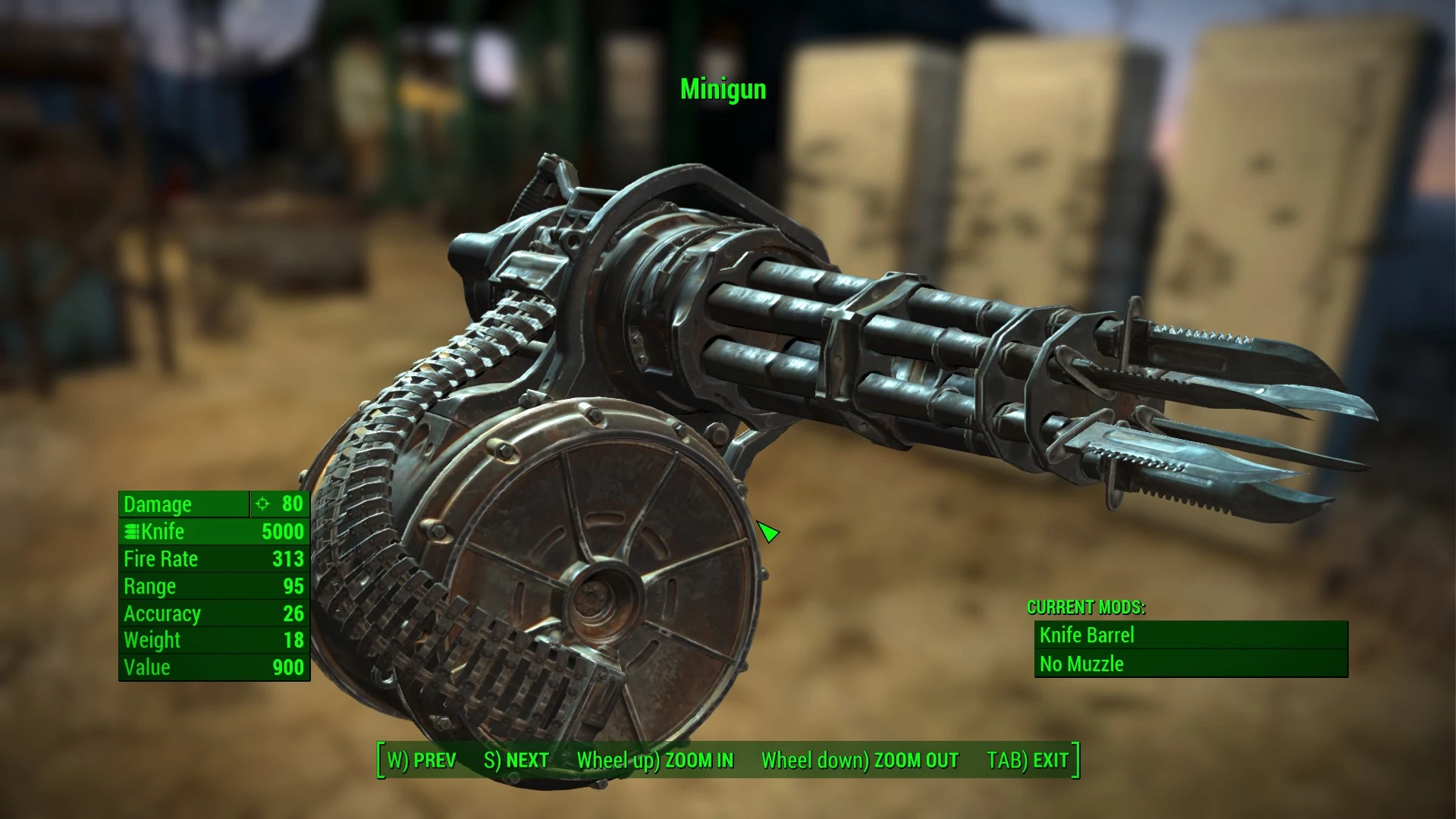 Fallout 4 яростный миниган (120) фото