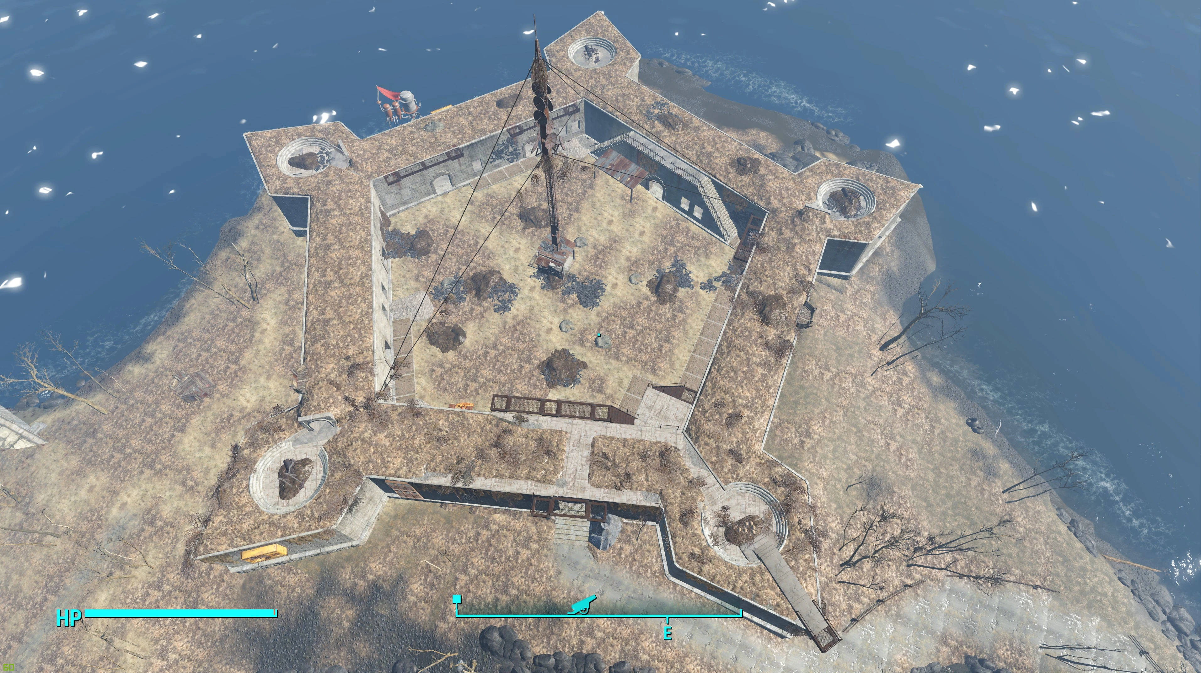 замок на карте fallout 4 фото 15