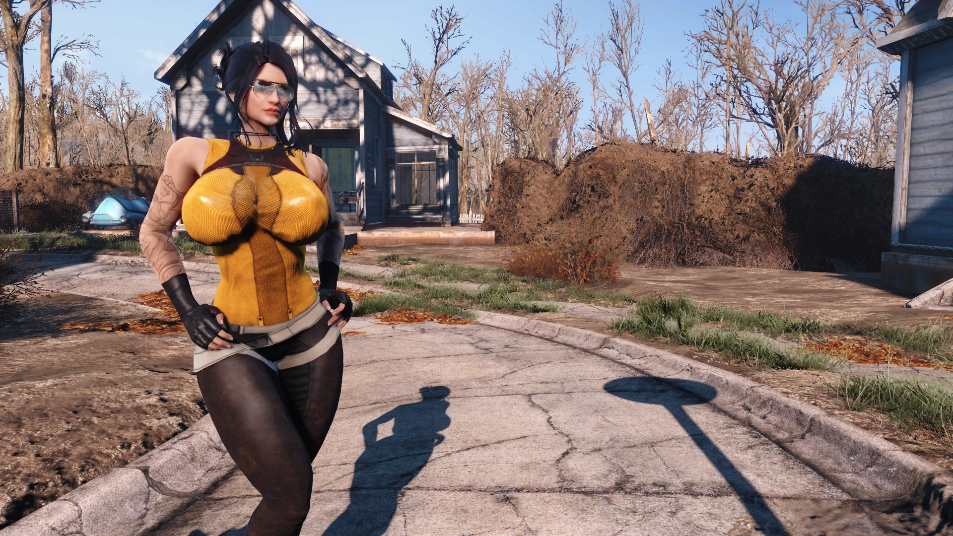 Bos Pilot Uniform For Atomic Beauty Bodyslide Conversion At Fallout 4 Nexus Mods And Community