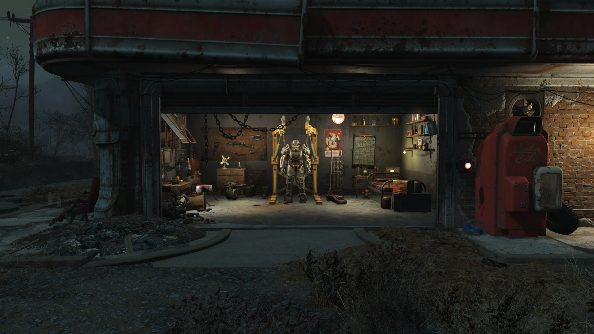 Fallout 4 garage home фото 27