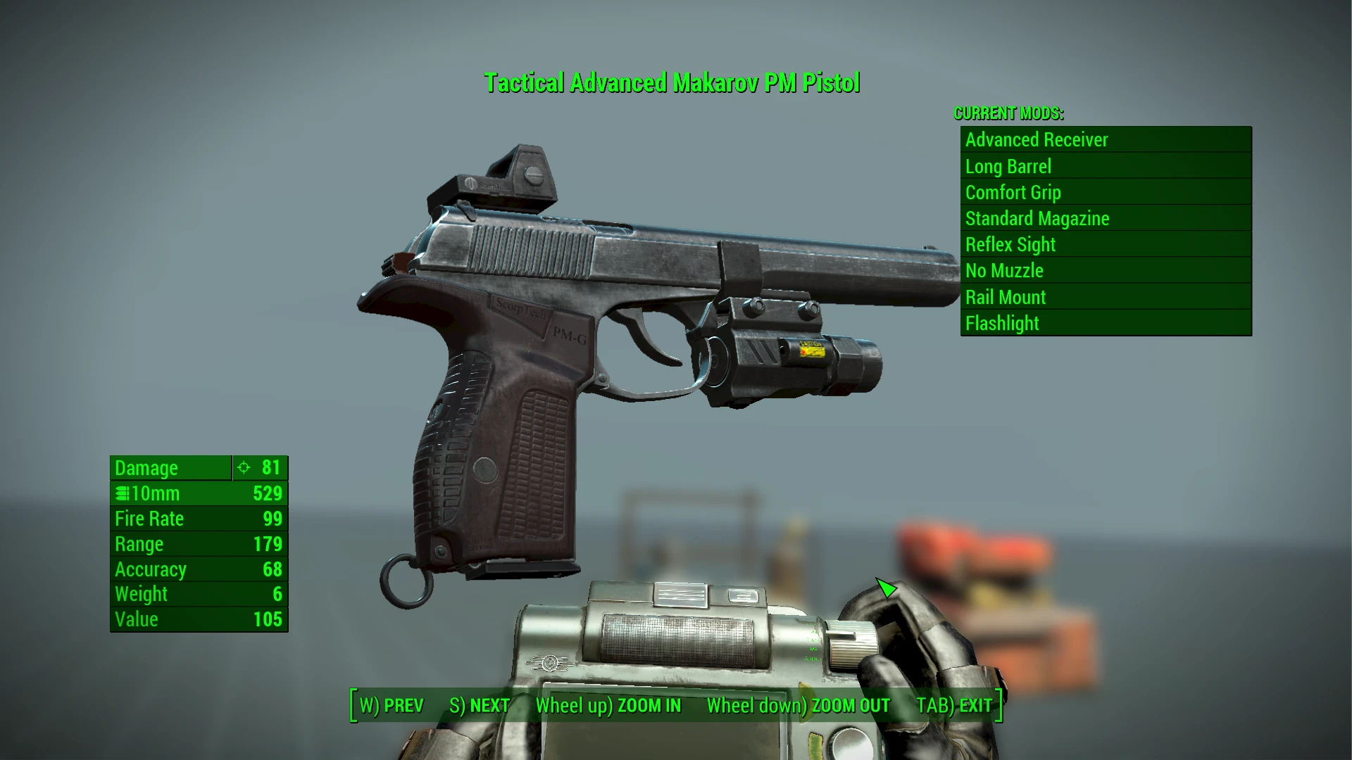 Fallout 4 пистолет макаров фото 8