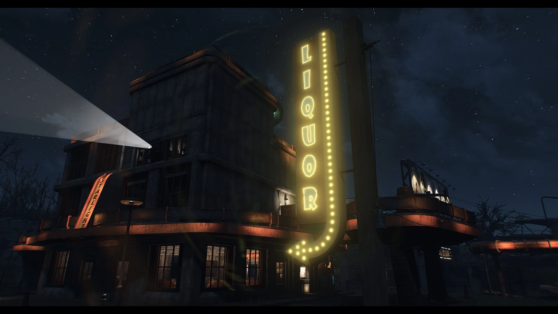 Fallout 4 creation club neon flats фото 7