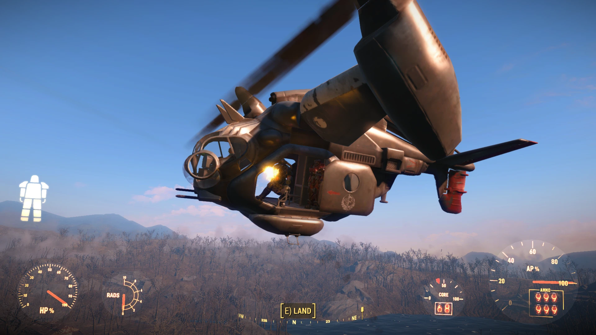 Fallout 4 personal vertibird фото 16