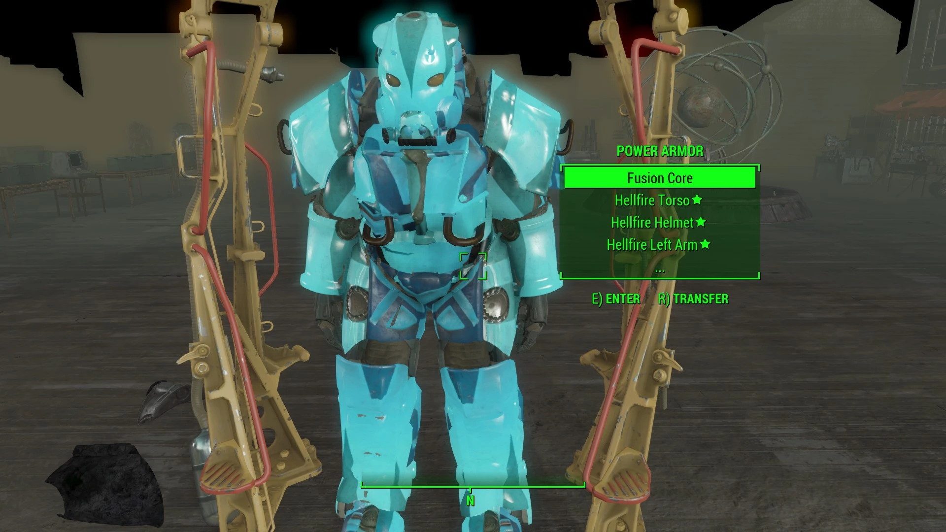 Hellfire Power Armor Legendary Paints At Fallout 4 Nexus