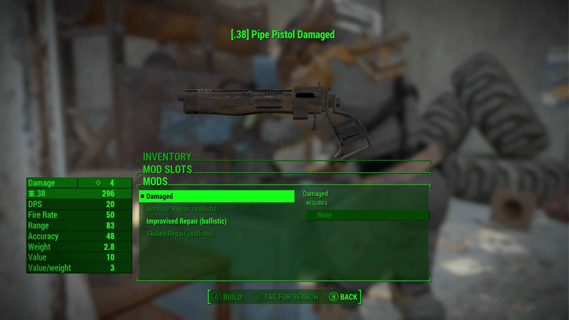 Fallout 4 Weapon Repair Mod