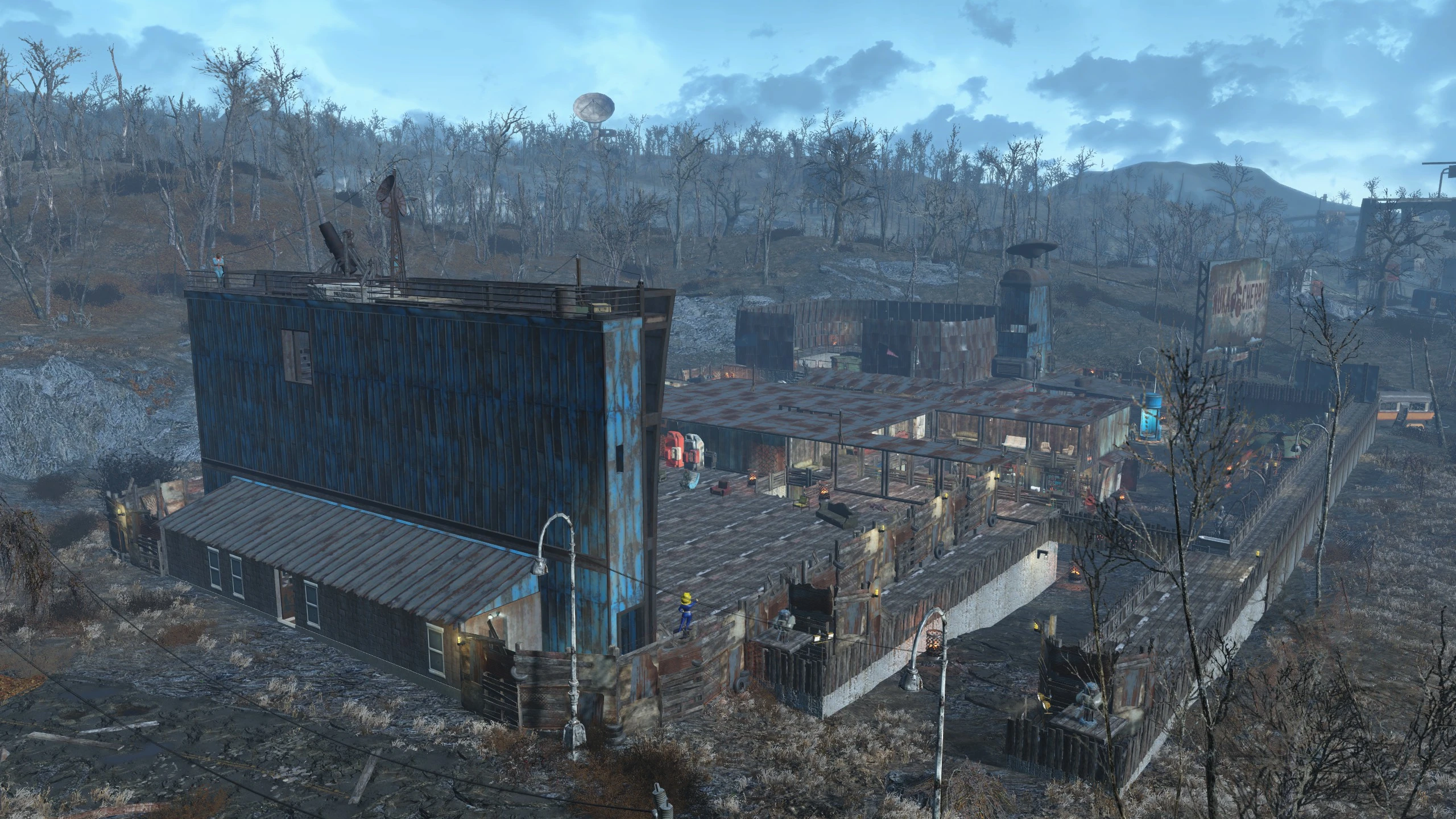 Fallout 4 ресторан старлайт на карте фото 100