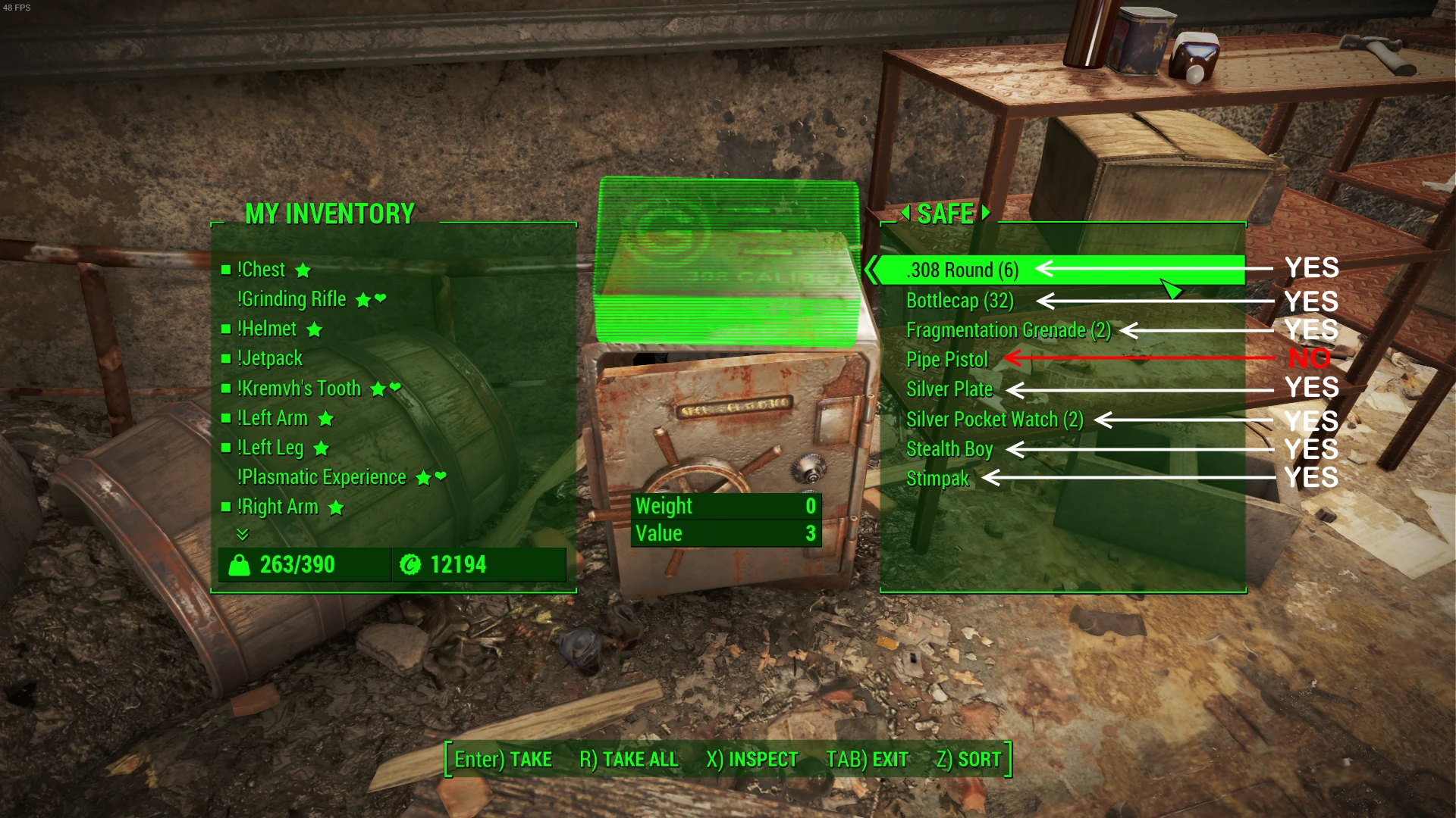 Fallout 4 виджет статистики выживания фото 10