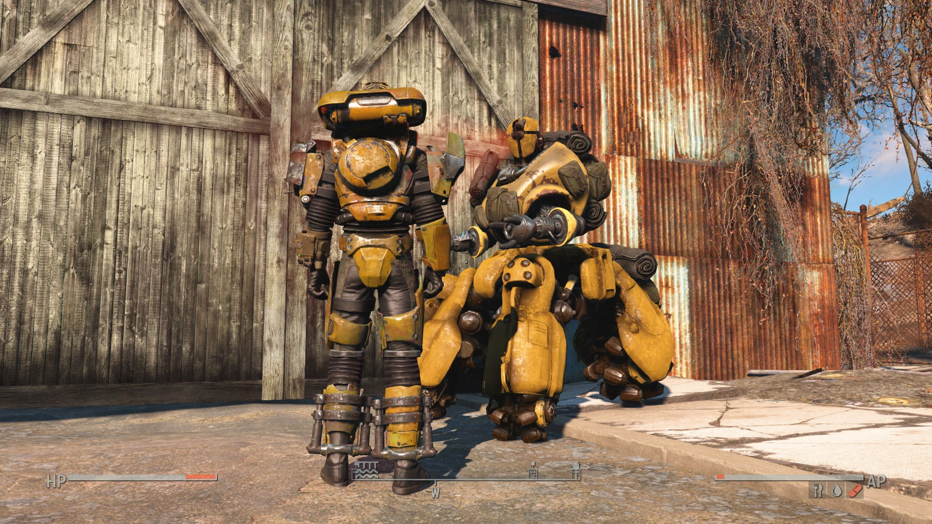 Fallout 4 каска из робота охранника фото 23