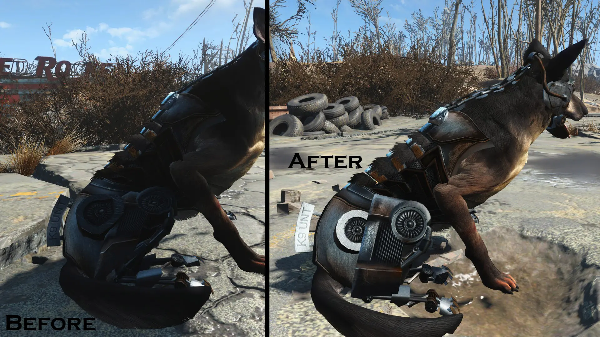 Project Cyberdog's Rex Dogmeat Replacer at Fallout 4 Nexus - Mods and