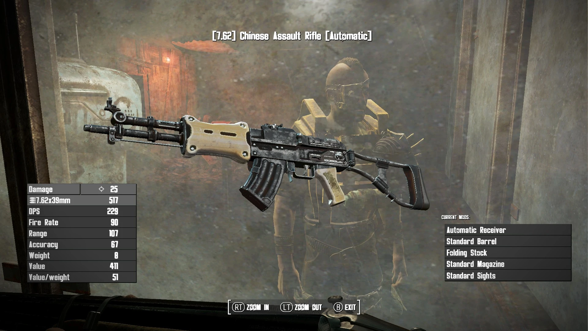 Fallout 4 handmade assault rifle фото 3