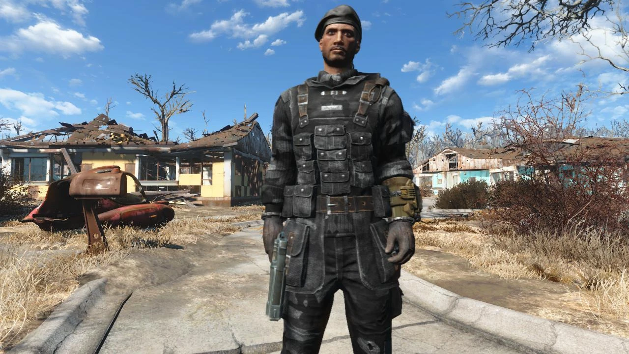 Какой год в фоллаут 4. Милитари одежда Fallout 4. Боевая одежда фоллаут 4. Fallout 4 Commando Armor. Fallout 4 снаряжение.