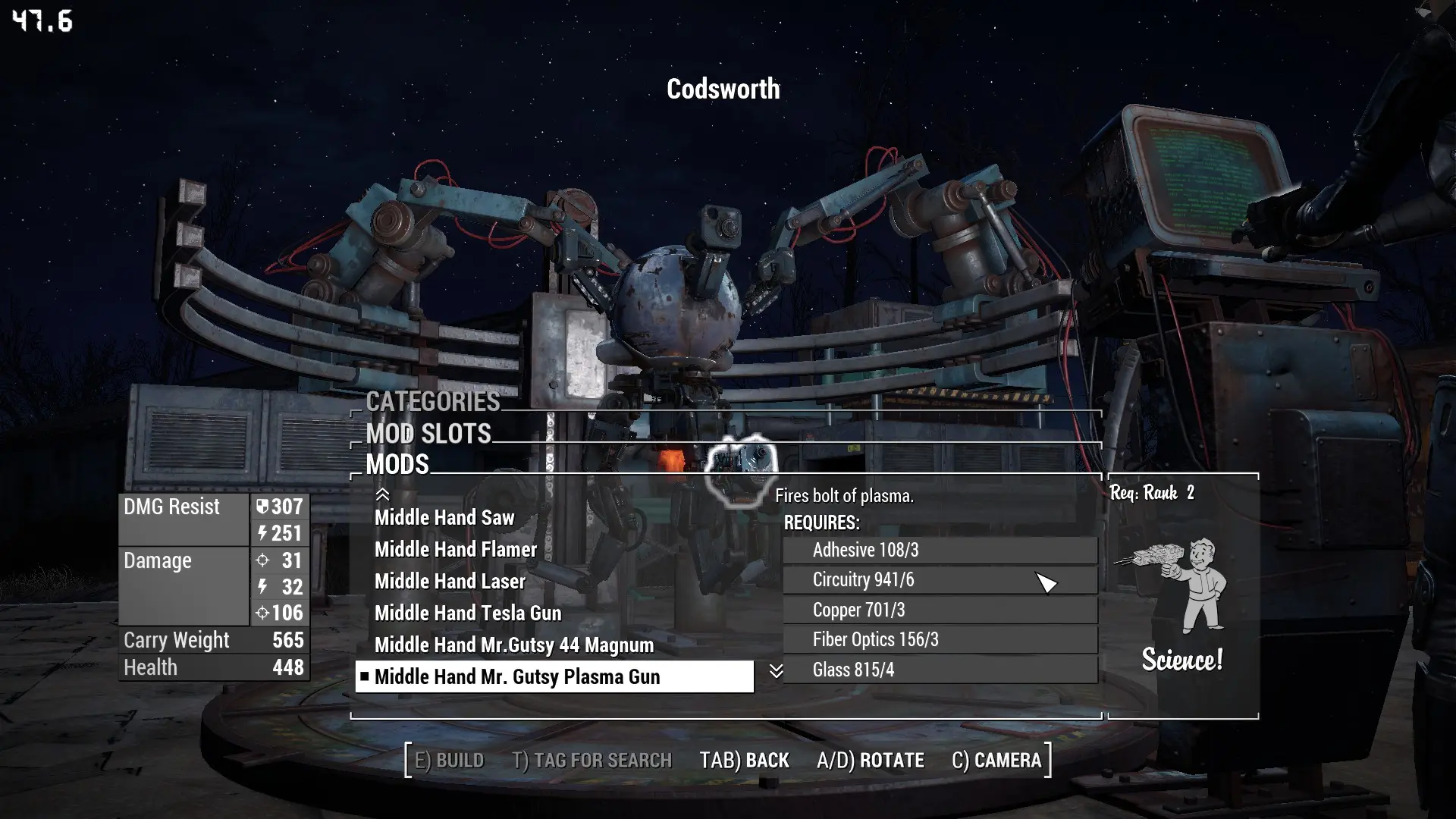 Automatron Expanded Weapons System At Fallout 4 Nexus - Mods And Community