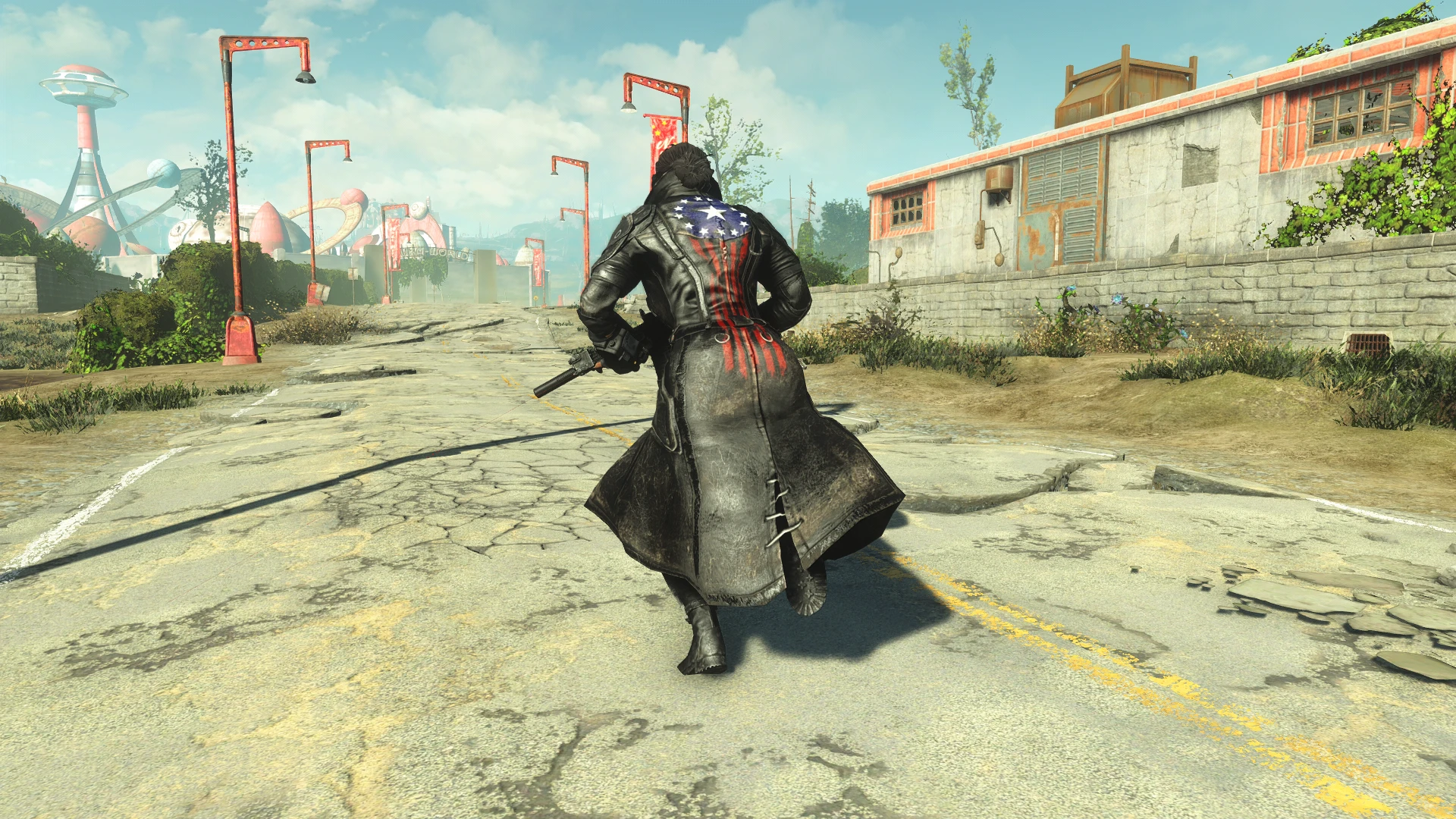 Fallout 4 черный плащ фото 24