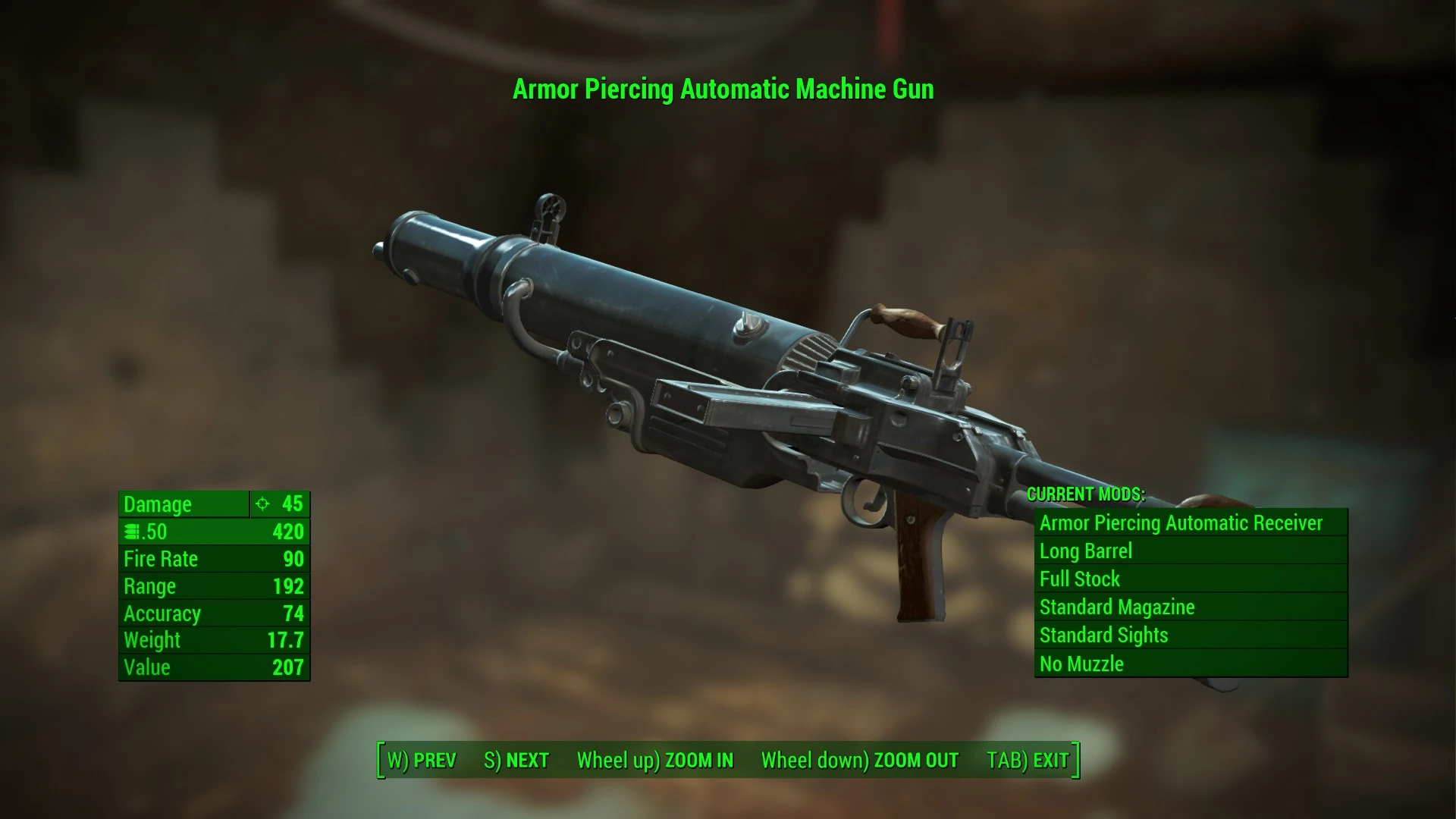 Fallout 4 50 cal machine gun фото 13