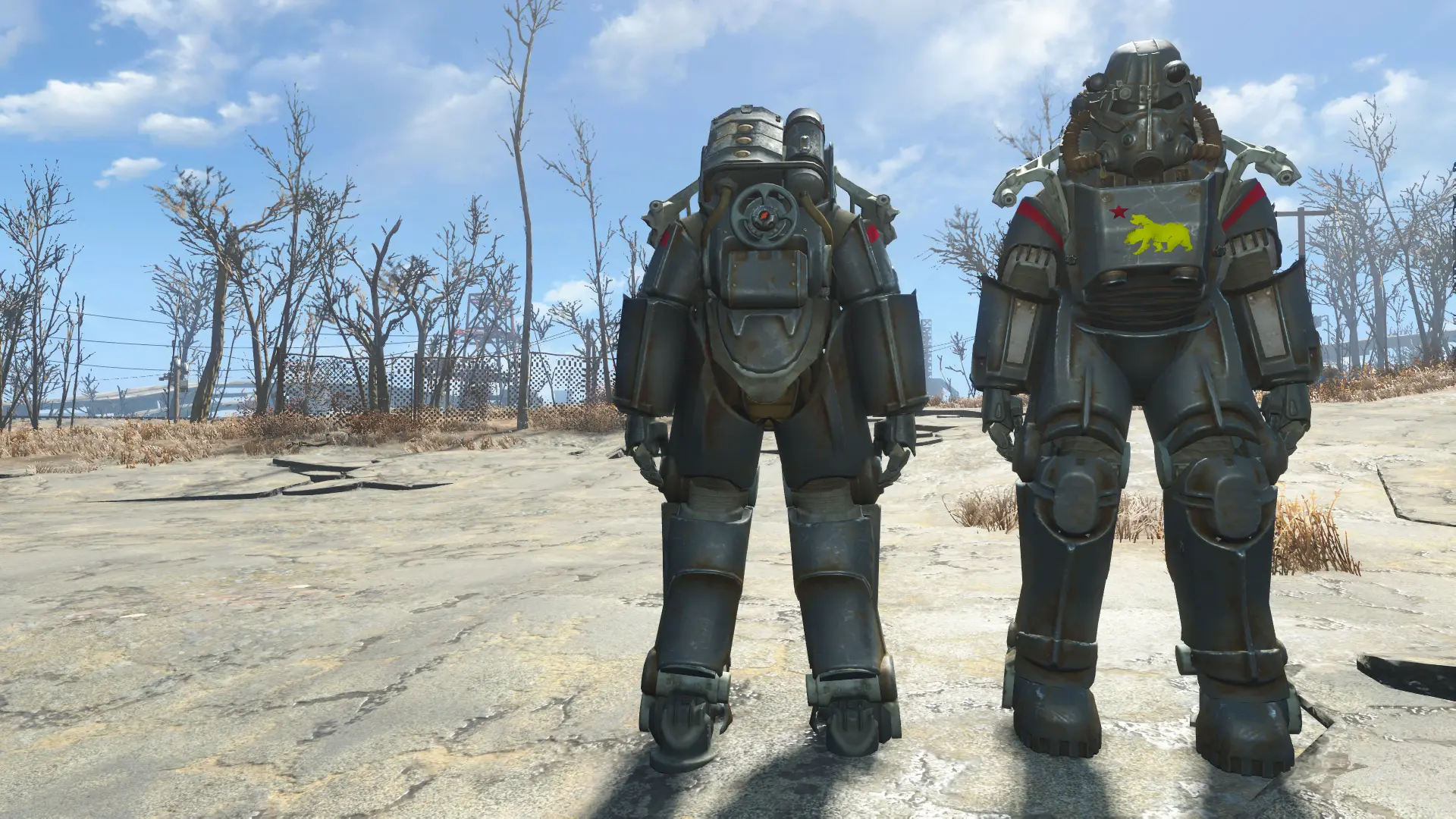 Силовая броня как одеть. Fallout 4 Power Armor. NCR Fallout New Vegas Power Armor. Силовая броня НКР Fallout 4. Fallout New Vegas Power Armor Fallout 4.