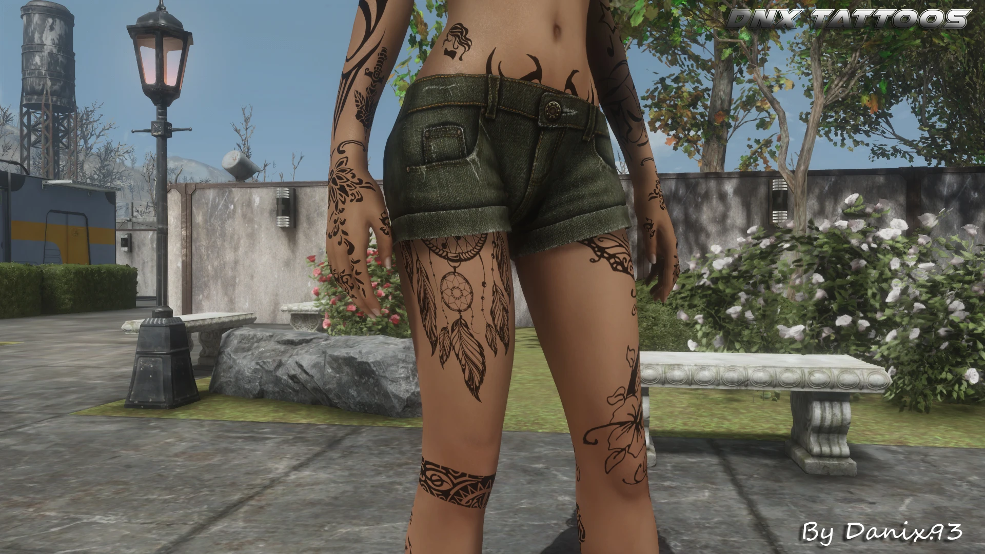 Tattoos in fallout 4 фото 85