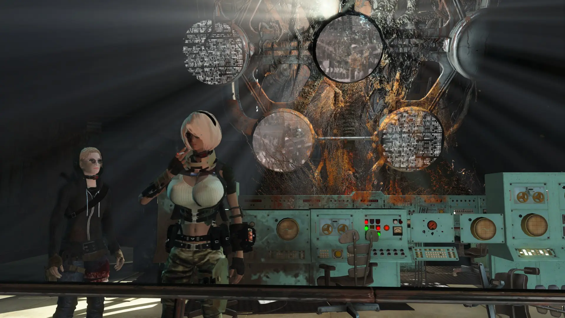 The machine and her fallout 4 прохождение