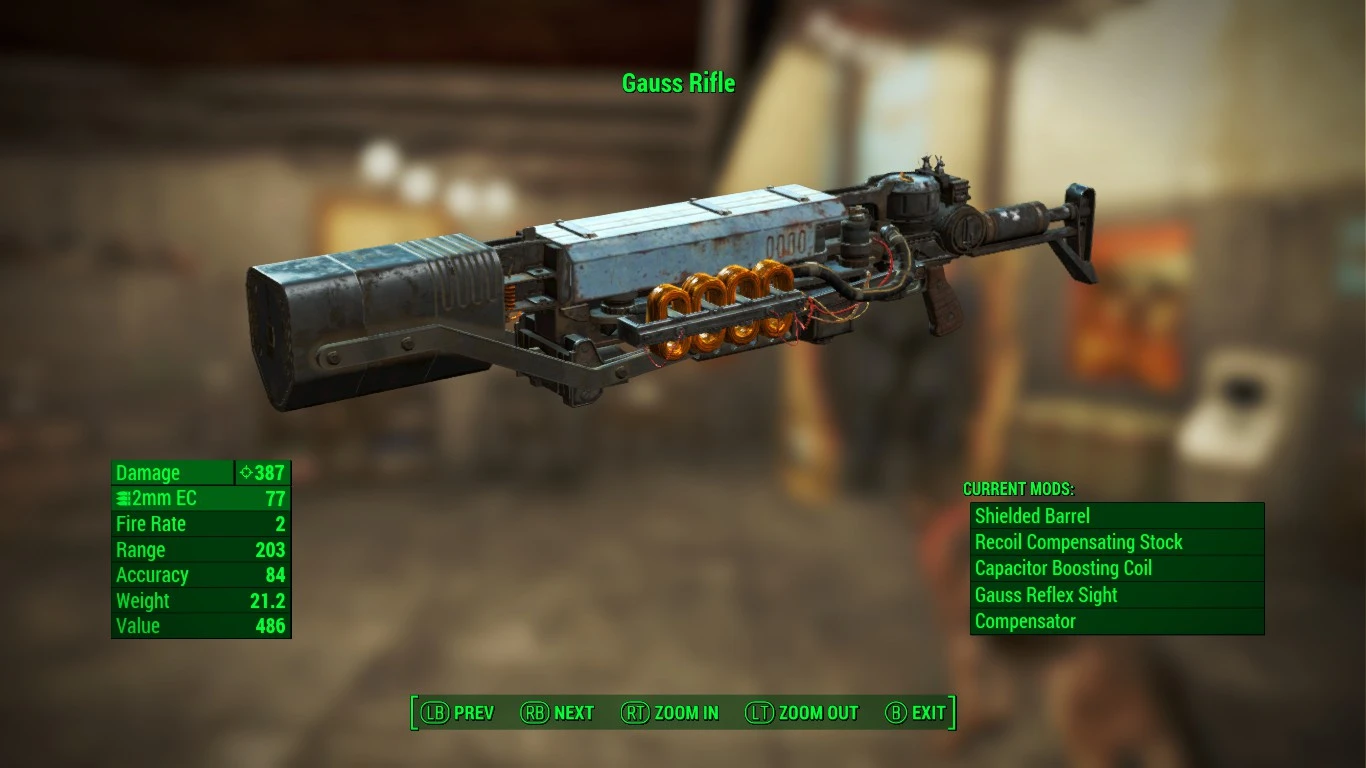 Fallout 4 xm73 gauss rifle фото 50