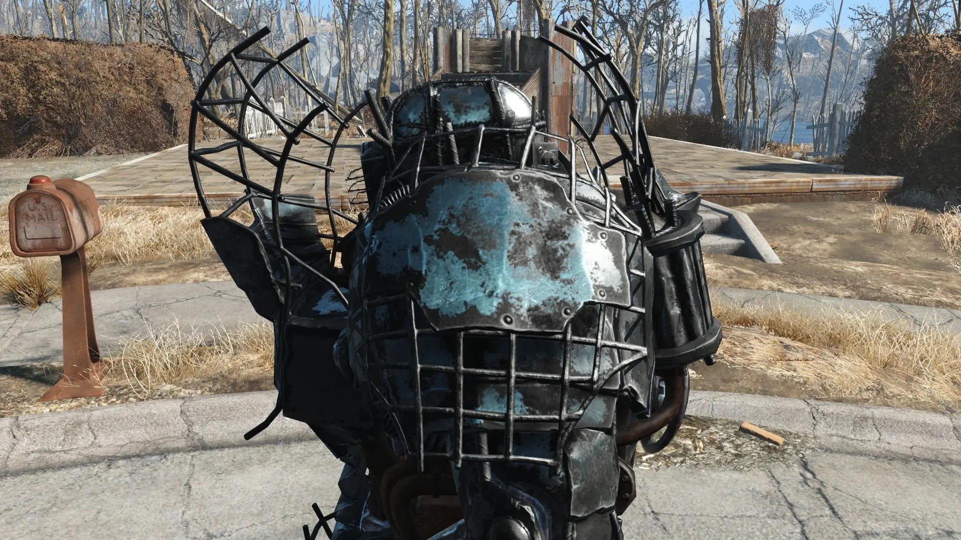 Fallout 4 raider power armor фото 103