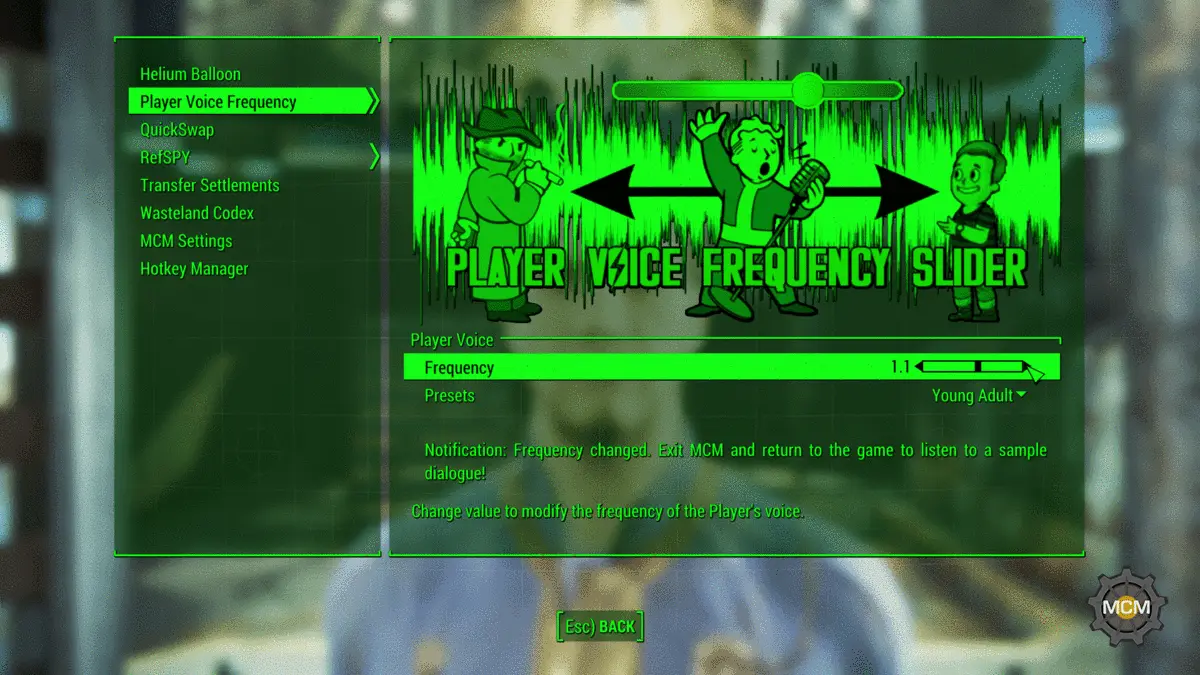 Фоллаут бесплатные покупки. Fallout 4 Player Voice. Биометрический сканер Fallout 4.