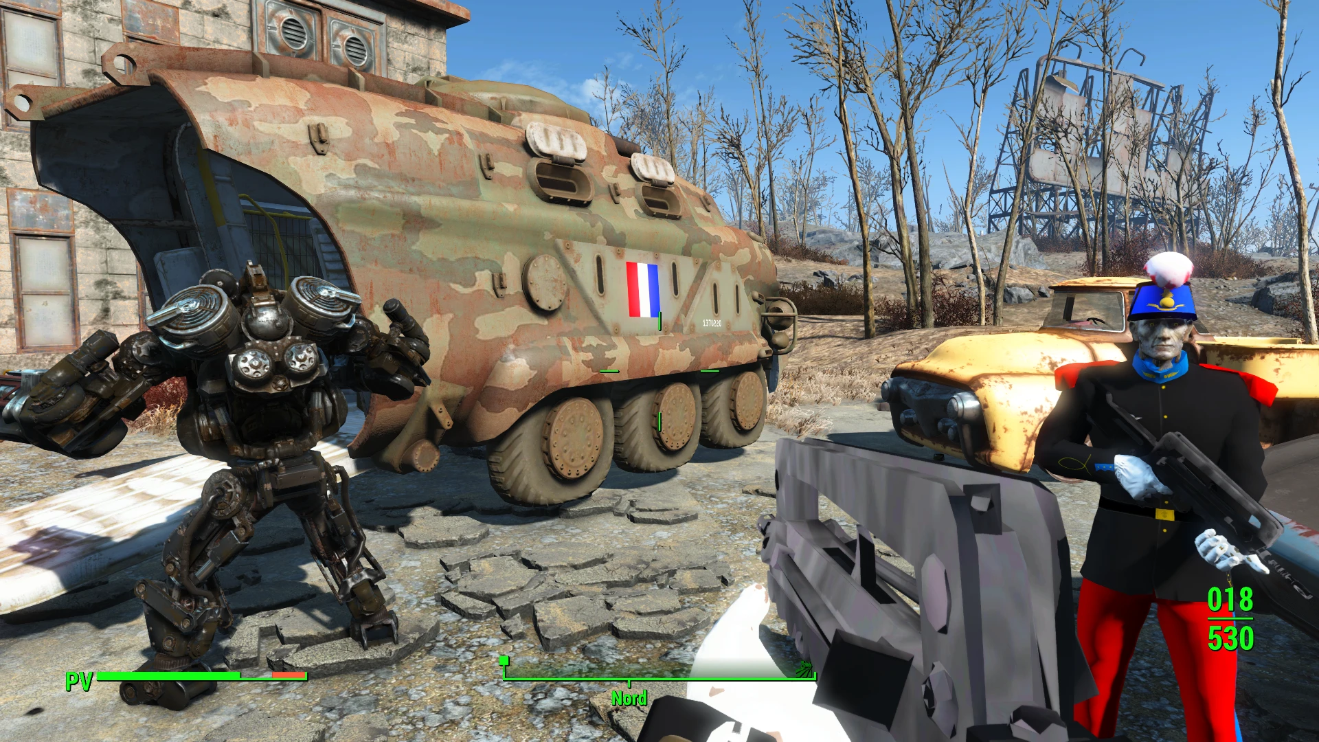 En Casoar et Gants Blancs at Fallout 4 Nexus - Mods and community