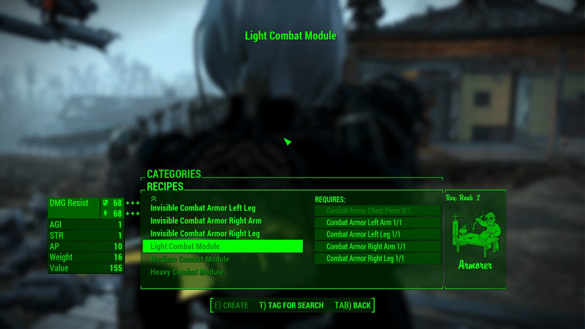 fallout 4 invisible armor mod