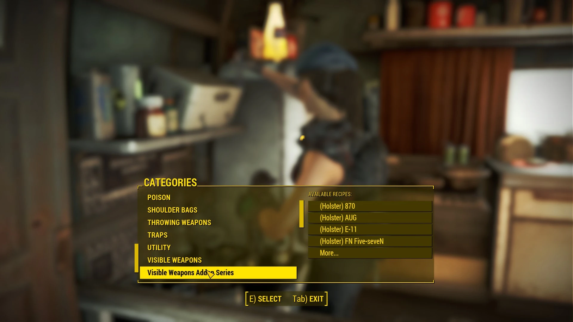 Visible weapon holster fallout 4 фото 26