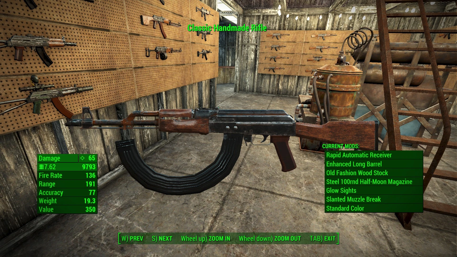 Fallout 4 handmade rifle фото 20