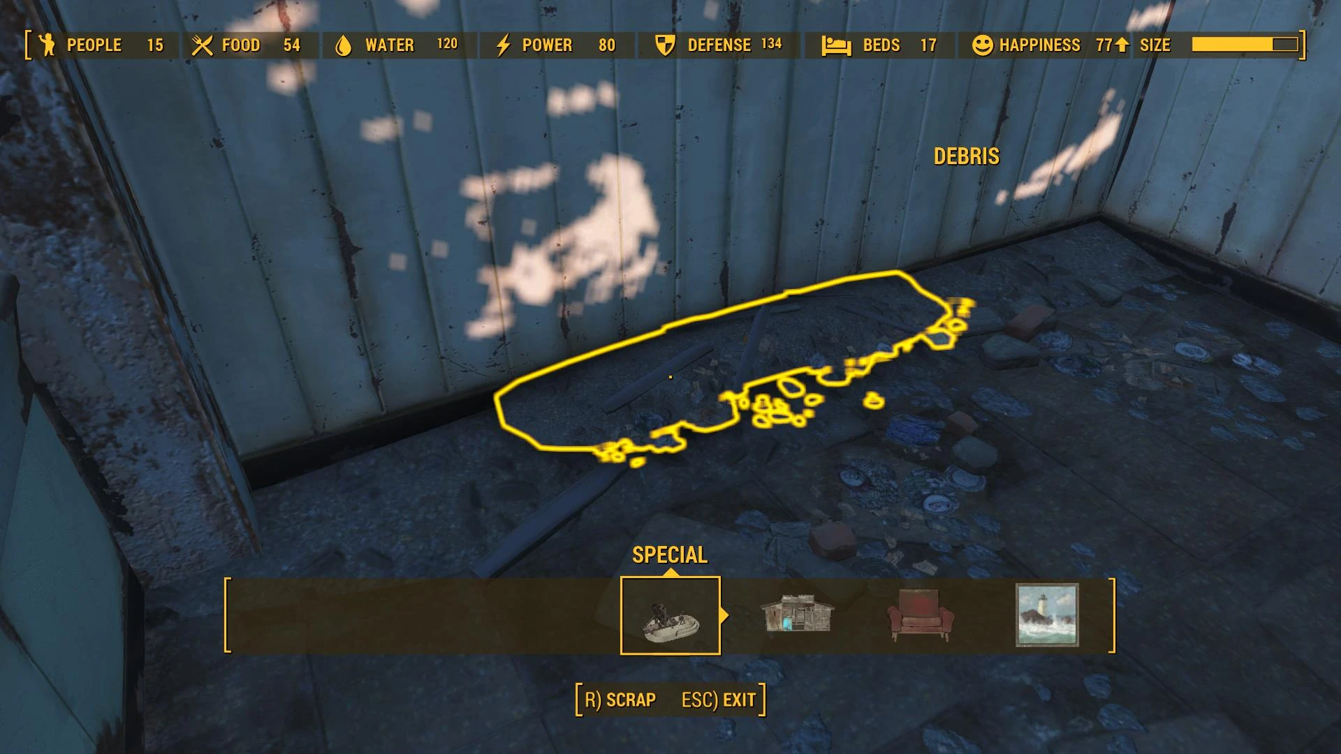 Fallout 4 scrap everything fix (120) фото