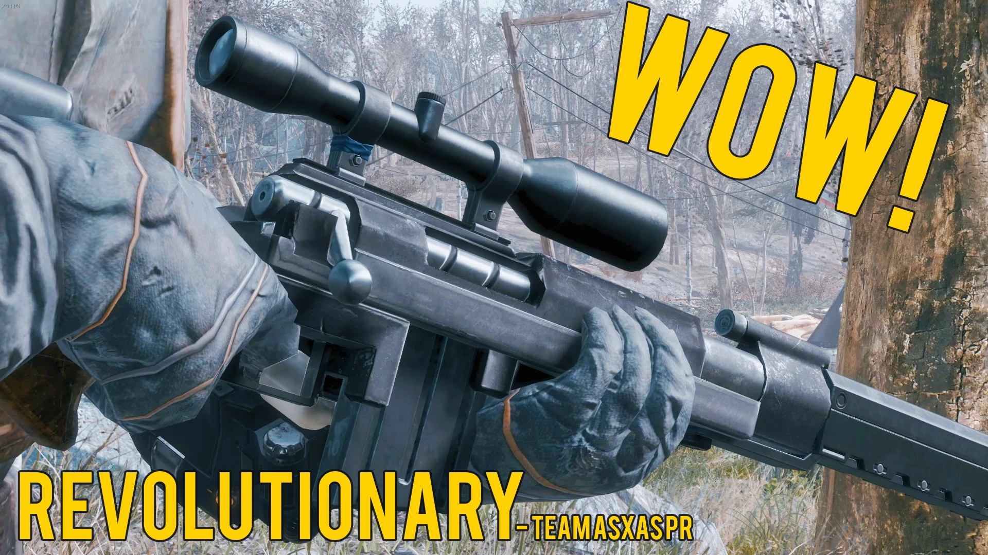 Fallout 4 accuracy international ax50 anti materiel rifle фото 84