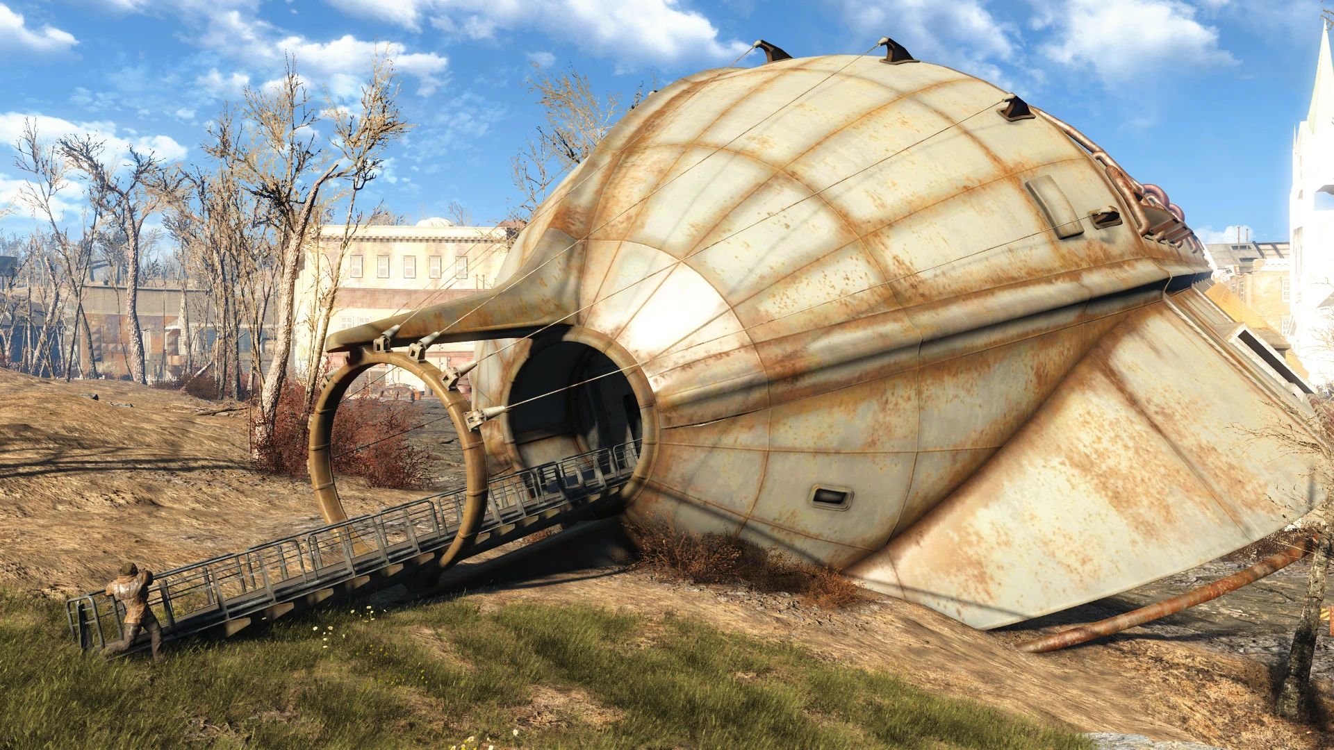 Fallout 4 ufo crash site фото 18