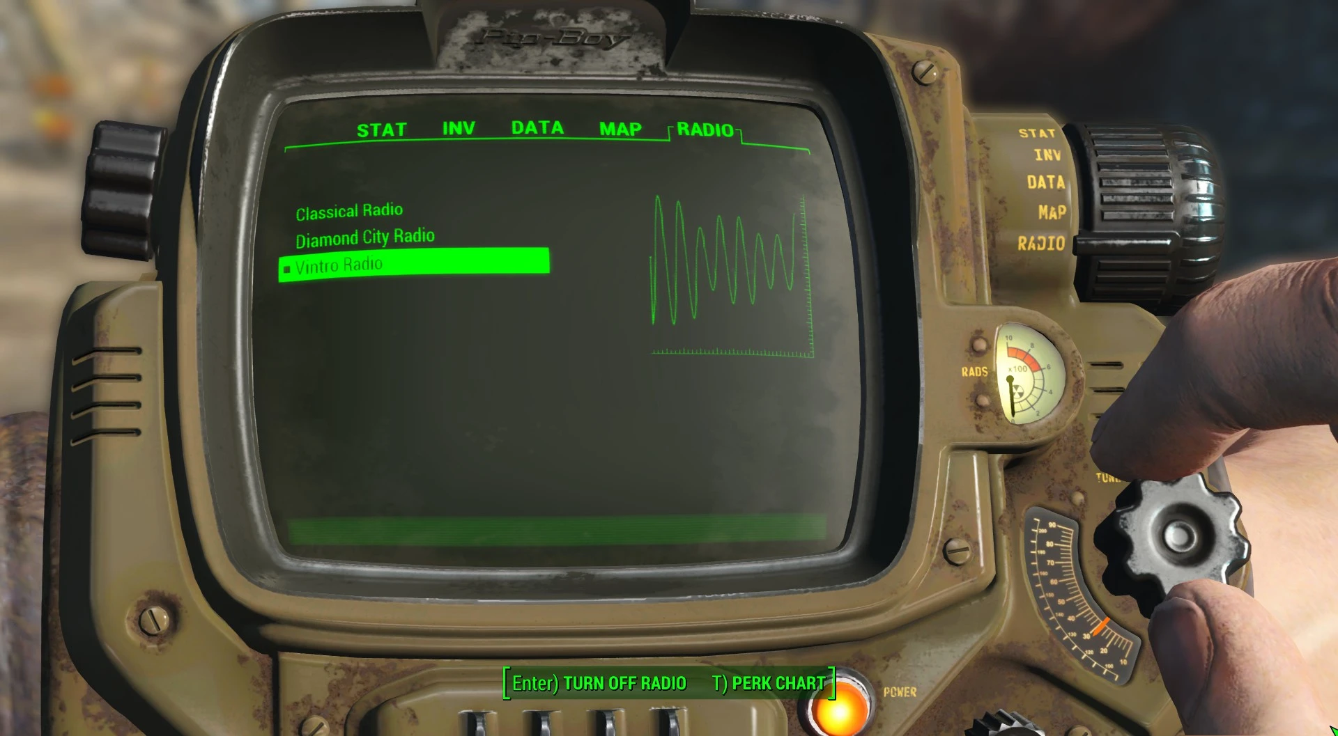 use network scanner fallout 4