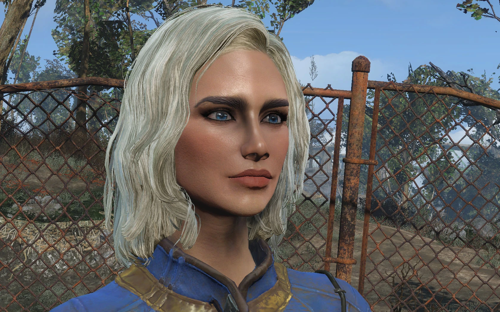 HAIR MOD - Blonde hair with Dark eyebrows at Fallout 4 Nexus - Mods and  community