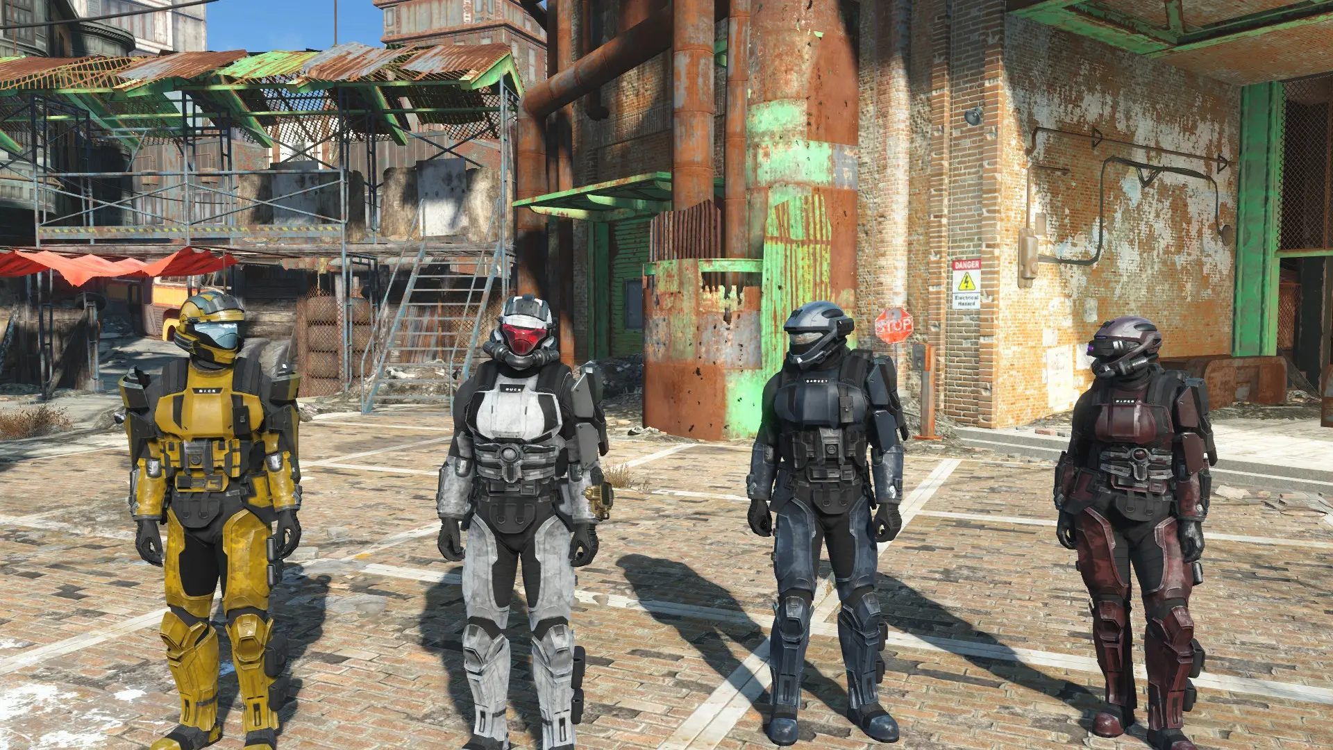 Fallout 4 Odst Armor Mod