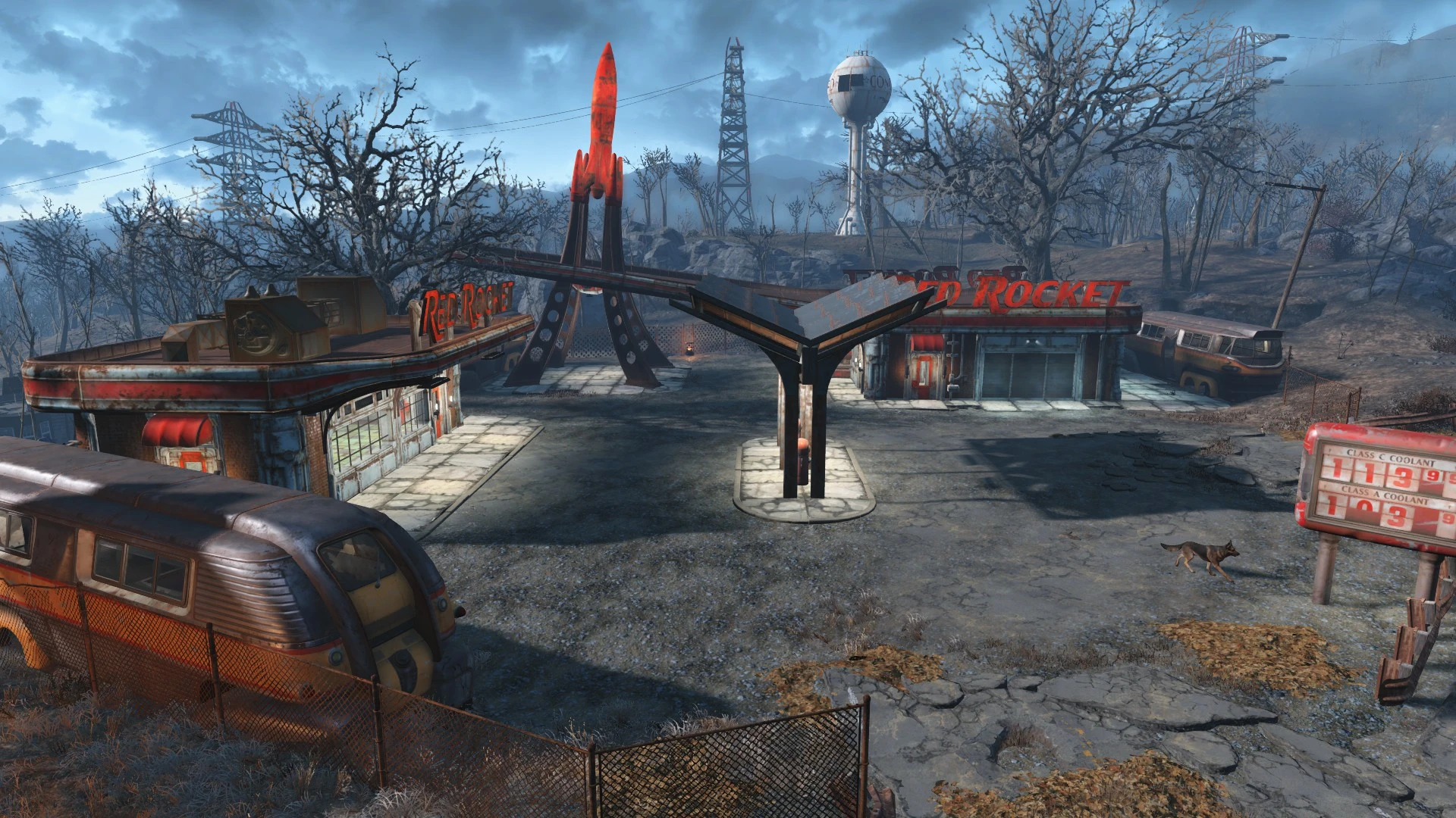 Fallout 4 дом для игрока в гараже красная ракета 81 фото