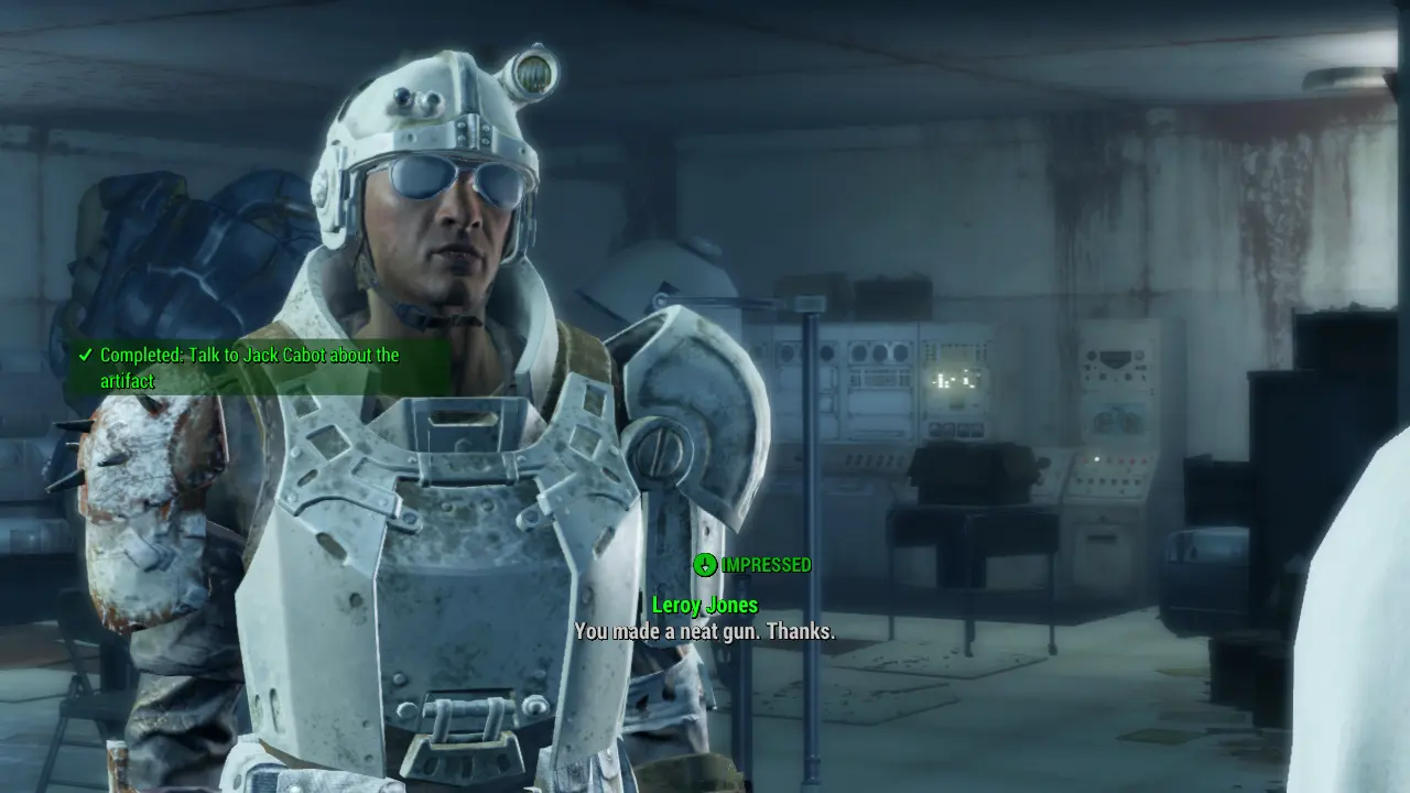 Old Jack Cabot Quest Ending Dialogue Fix at Fallout 4 Nexus - Mods and ...