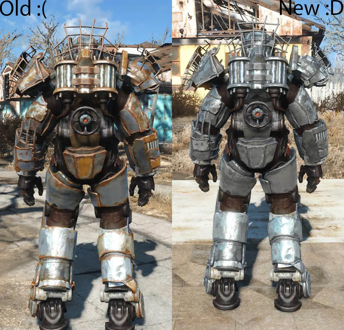 Steel Raider Power Armor At Fallout 4 Nexus Mods And Community