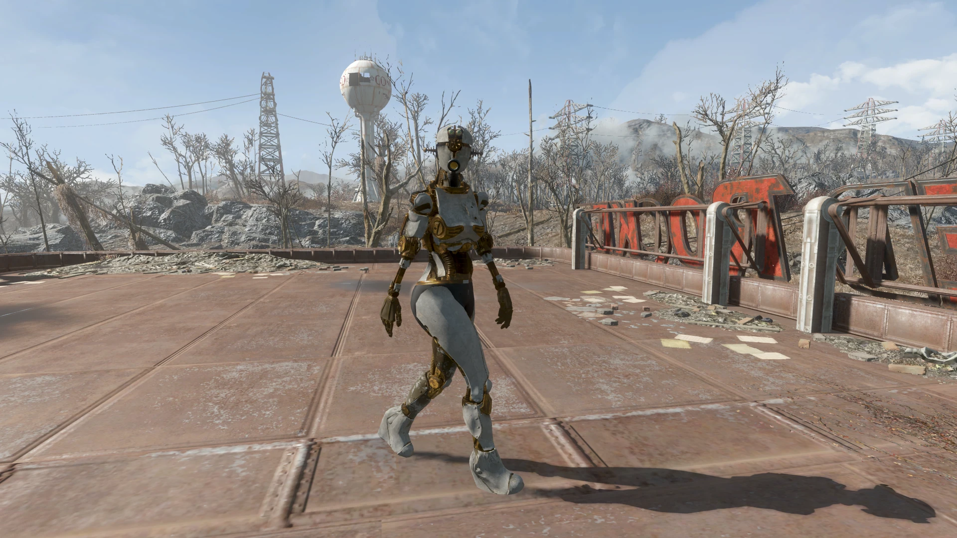 Fallout 4 прототип боевого стража на свалке фото 39