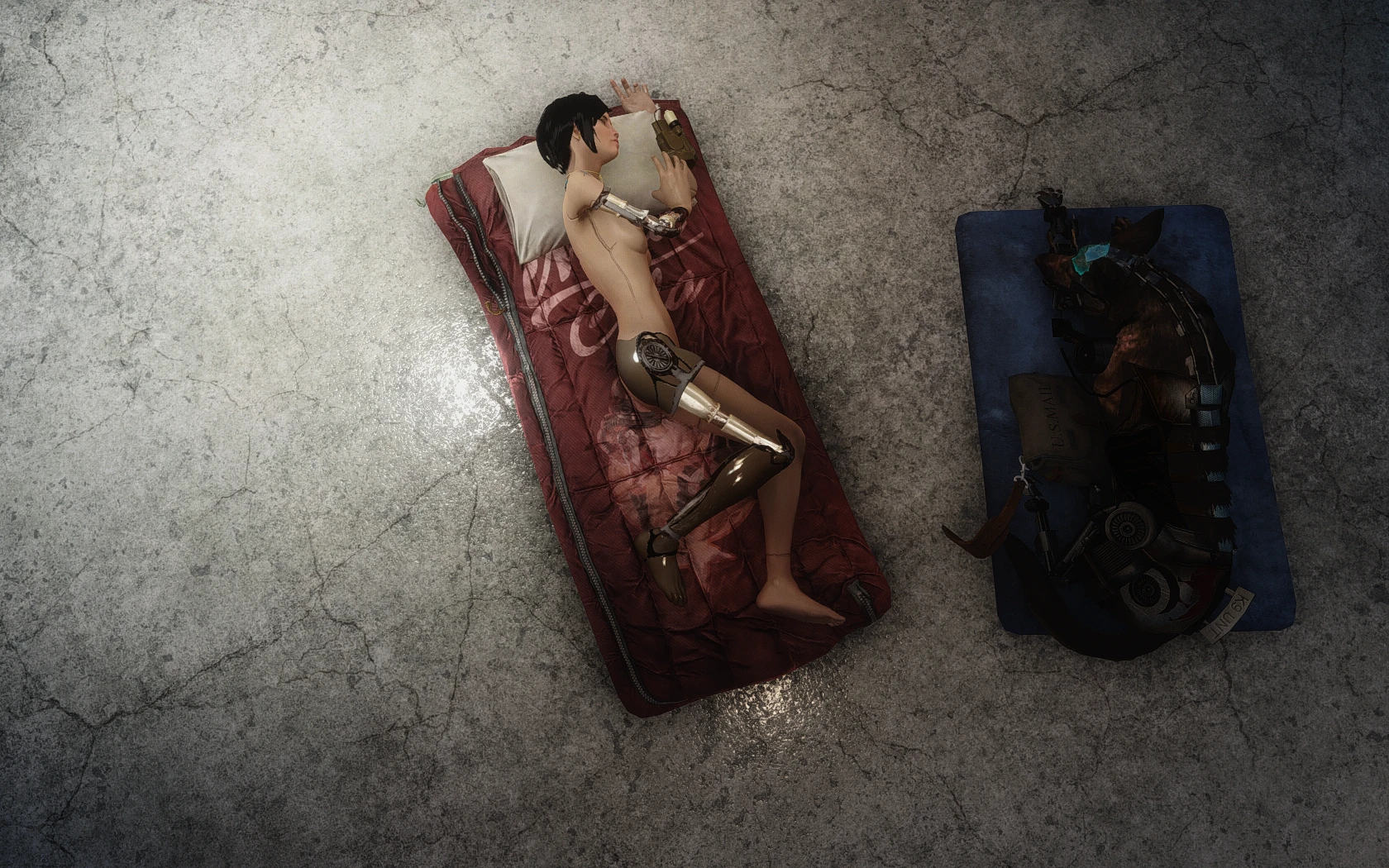 Fallout 4 portable sleeping bag фото 64