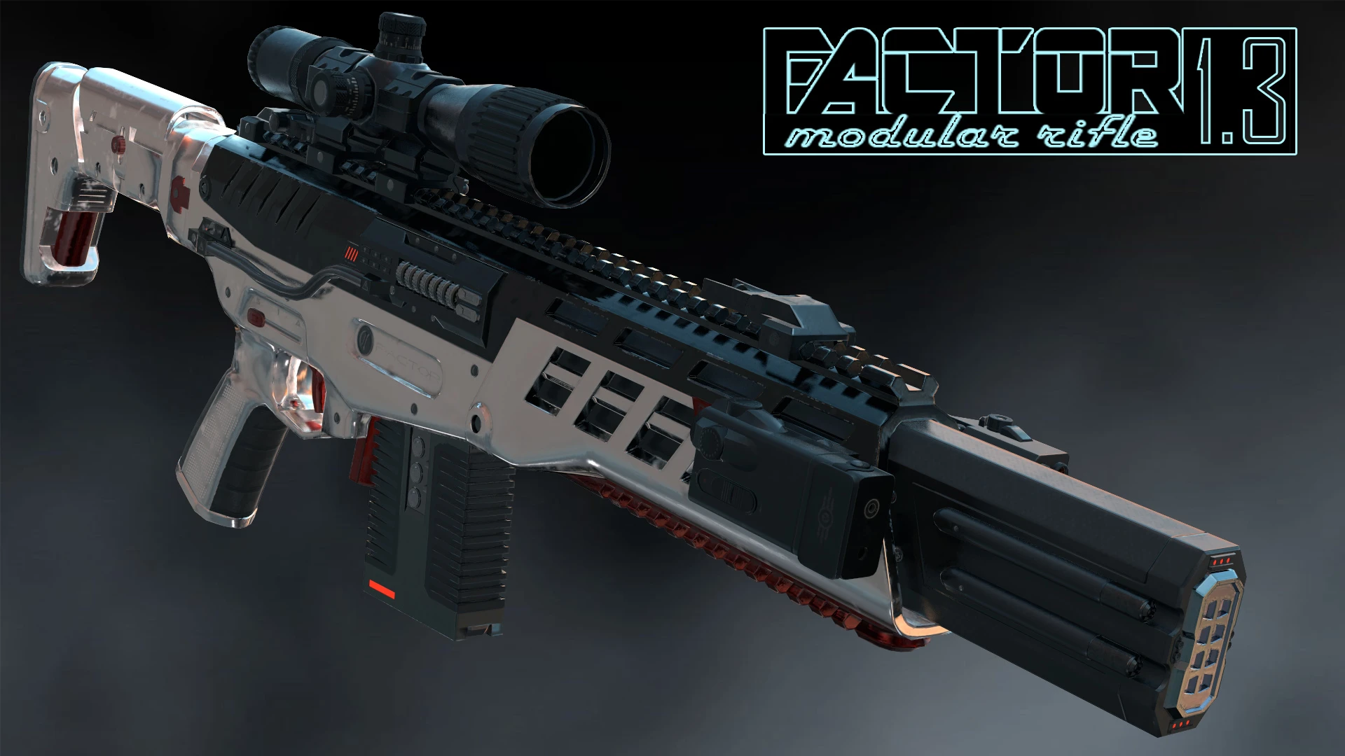 Aer15 modern laser assault rifle fallout 4 фото 10